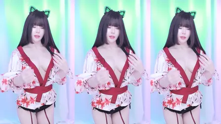 Afreecatv하냥이动感加特林热舞20240825Hot Dance